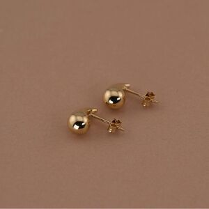 14k Real Gold Teardrop Earrings | Birthday Gift | Essential Fashion Jewelry |